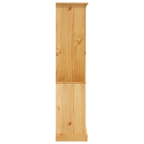 reol fem hylder Corona-serien mexicansk fyrretræ 81x40x170 cm