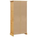 Miniatyrbillede 5 af 9: reol fem hylder Corona-serien mexicansk fyrretræ 81x40x170 cm