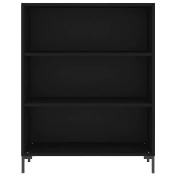 skab 69,5x32,5x90 cm konstrueret træ sort