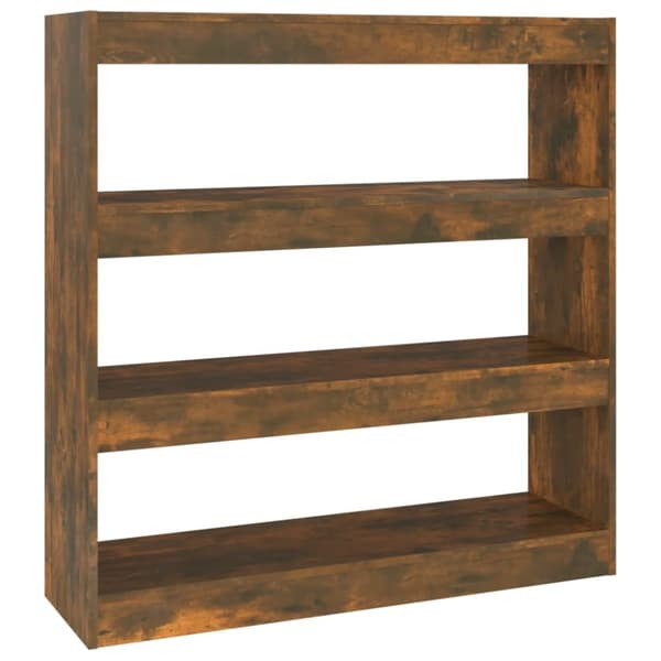 bogreol/rumdeler 100x30x103 cm sonoma-eg