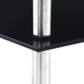 Miniatyrbillede 4 af 7: reol 5 hylder 30x30x130 cm hærdet glas sort