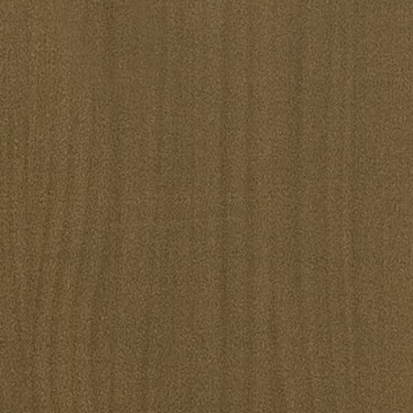 bogreol/rumdeler 40x30x167,5 cm massivt fyrretræ gyldenbrun