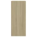 Miniatyrbillede 4 af 8: bogreol/rumdeler 40x30x72 cm sonoma-eg