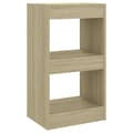 Miniatyrbillede 2 af 8: bogreol/rumdeler 40x30x72 cm sonoma-eg