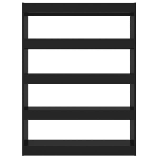 bogreol/rumdeler 100x30x135 cm sort