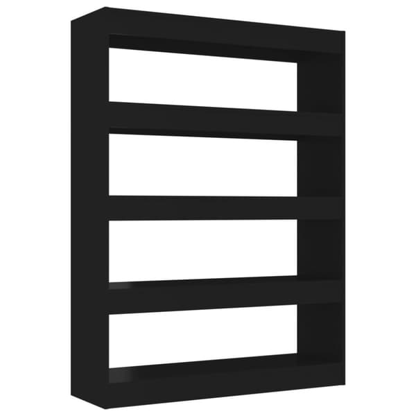bogreol/rumdeler 100x30x135 cm sort