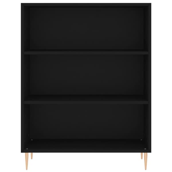 skab 69,5x32,5x90 cm konstrueret træ sort