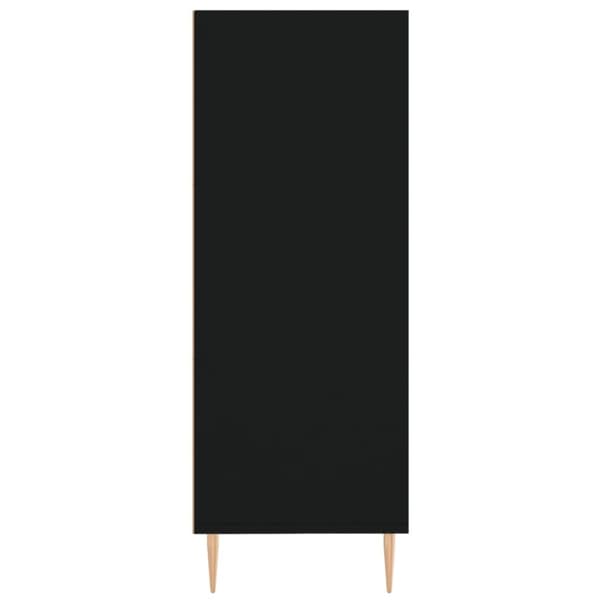 skab 69,5x32,5x90 cm konstrueret træ sort