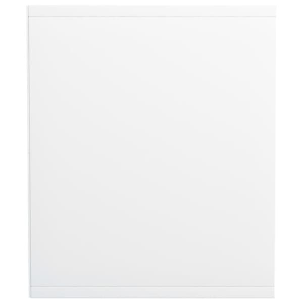 bogreol/tv-bord 36x30x143 cm konstrueret træ hvid
