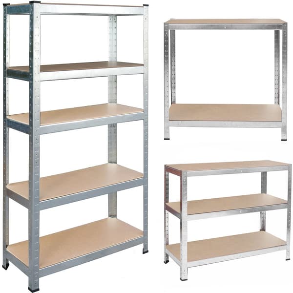 Metallagerhylde 150 x 75 x 30 cm Humberg HR-810