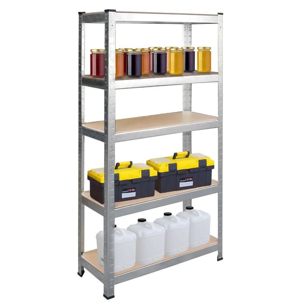 Metallagerhylde 180 x 90 x 40 cm Humberg HR-812