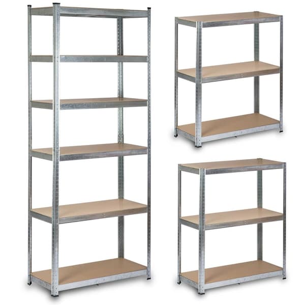 Metallagerhylde 222 x 90 x 40 cm Humberg HR-814