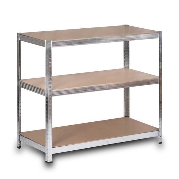 Lagerhylla i metall 222 x 110 x 50 cm Humberg HR-815