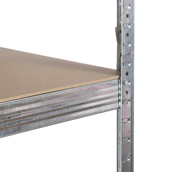 Lagerhylla i metall 222 x 110 x 50 cm Humberg HR-815