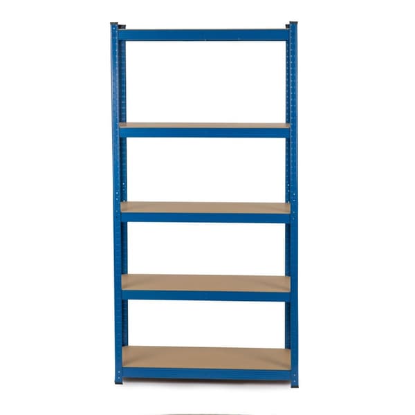Lagerhylde i metal 180 x 90 x 30 cm Humberg 4845