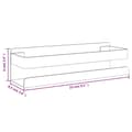 Pikkukuva 7 / 8: vidaXL Suihkuhylly musta 23x6,5x6 cm harjattu 304 ruostumaton teräs