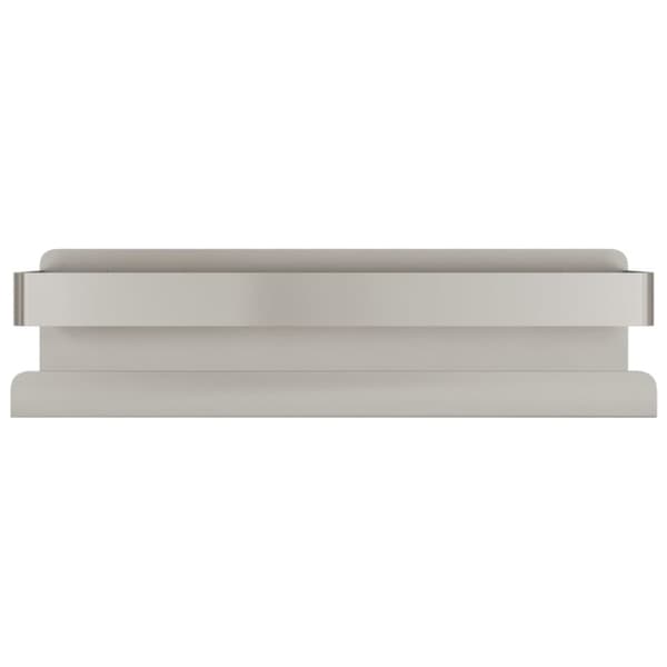 vidaXL Dusjhylle 23x6,5x6 cm børstet 304 rustfritt stål