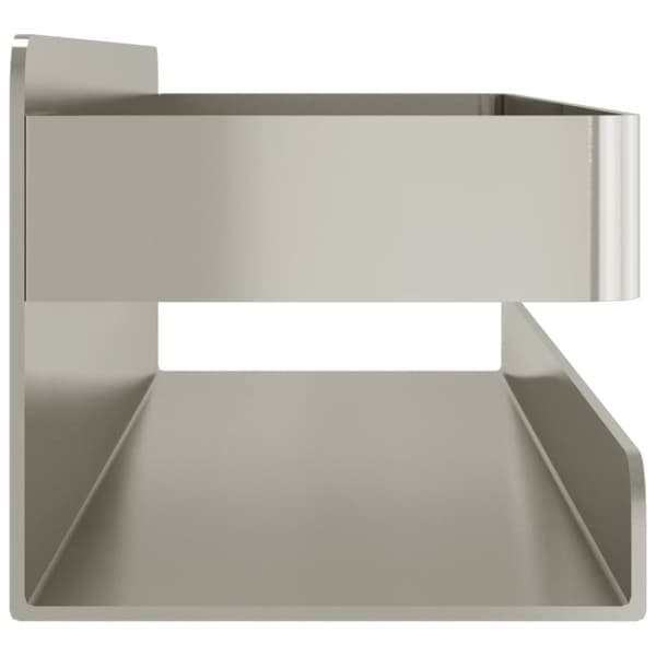 vidaXL Dusjhylle 23x6,5x6 cm børstet 304 rustfritt stål