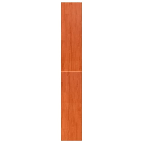 bogreol/rumdeler 100x30x199,5 cm massivt fyrretræ