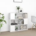Miniatyrbillede 3 af 8: bogreol/rumdeler 100x24x94 cm hvid