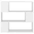 Miniatyrbillede 5 af 8: bogreol/rumdeler 100x24x94 cm hvid