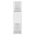 Miniatyrbillede 6 af 8: bogreol/rumdeler 100x24x94 cm hvid