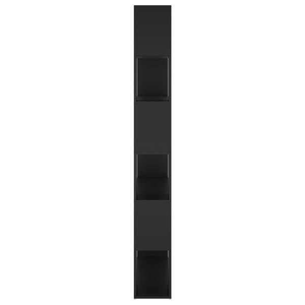 bogreol/rumdeler 100x24x188 cm sort
