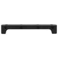 Miniatyrbillede 4 af 10: reol med 5 rum og kasser 103x30x72,5 cm stof sort