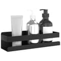 Miniatyrbild 4 av 9: The Living Store Duschhylla matt svart 23x6,5x6 cm borstat 304 rostfritt stål -  Hyllor