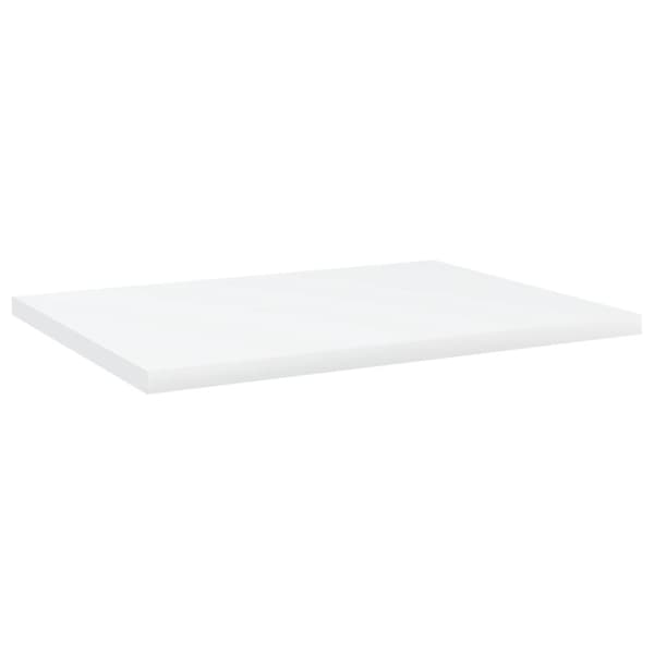 The Living Store Hyllplan 4 st vit 40x30x1,5 cm konstruerat trä - Hyllor