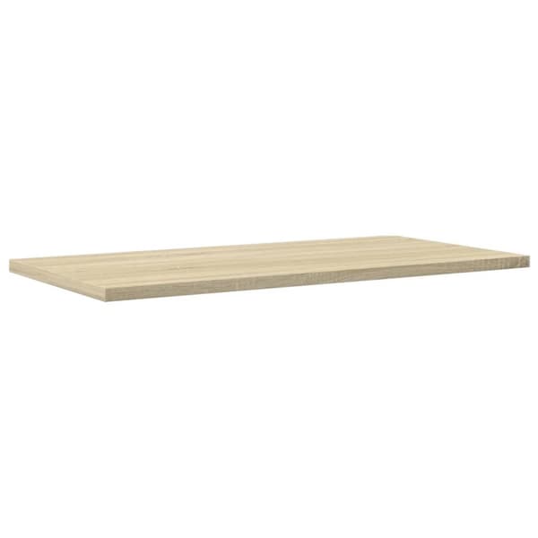The Living Store Kirjahyllytasot 4 kpl Sonoma tammi 60x30x1,5 cm lastulevy - Hyllyt