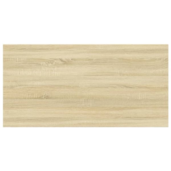 The Living Store Kirjahyllytasot 4 kpl Sonoma tammi 60x30x1,5 cm lastulevy - Hyllyt