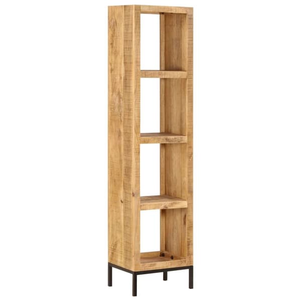 bogreol 40 x 30 x 175 cm massivt mangotræ