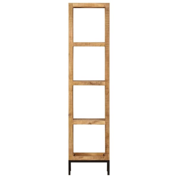 bogreol 40 x 30 x 175 cm massivt mangotræ
