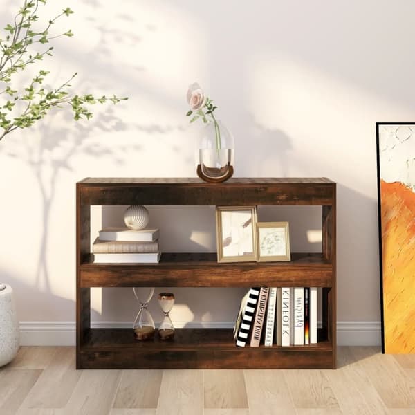 bogreol/rumdeler 100x30x72 cm sonoma-eg