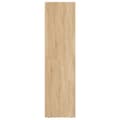Miniatyrbillede 6 af 8: bogreol/tv-bord 36x30x114 cm konstrueret træ Sonoma-eg