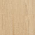 Miniatyrbillede 7 af 8: bogreol/tv-bord 36x30x114 cm konstrueret træ Sonoma-eg