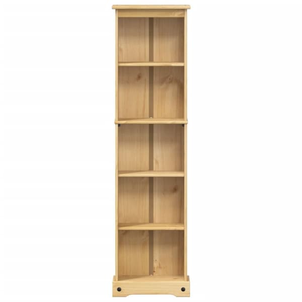 bogreol Corona 46x20x170 cm massivt fyrretræ