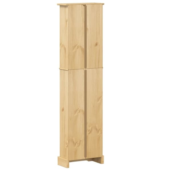 bogreol Corona 46x20x170 cm massivt fyrretræ