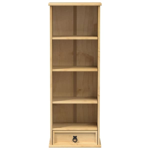reol Corona 40x30x110 cm massivt fyrretræ