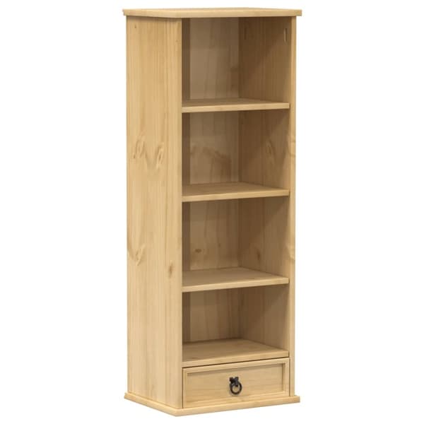 reol Corona 40x30x110 cm massivt fyrretræ