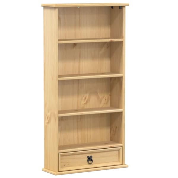 CD-kaappi Corona 52x17,5x103 cm täysi mänty