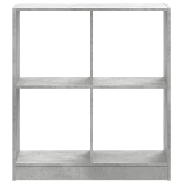 skab 68,5x32x75 cm konstrueret træ betongrå