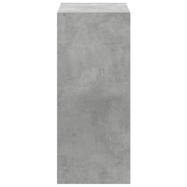 skab 68,5x32x75 cm konstrueret træ betongrå