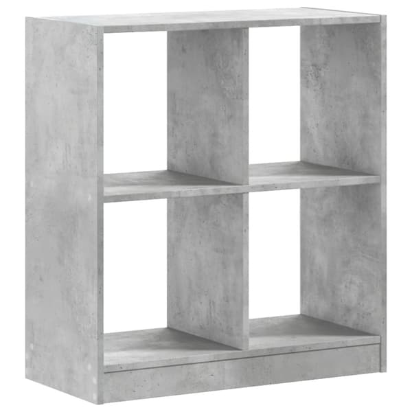 skab 68,5x32x75 cm konstrueret træ betongrå