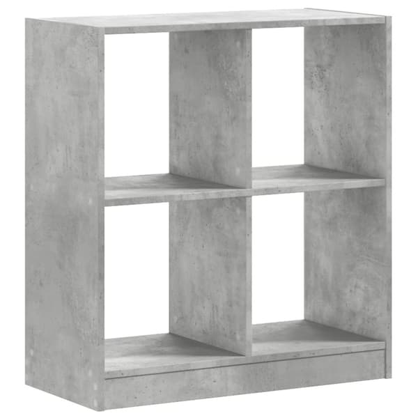 skab 68,5x32x75 cm konstrueret træ betongrå