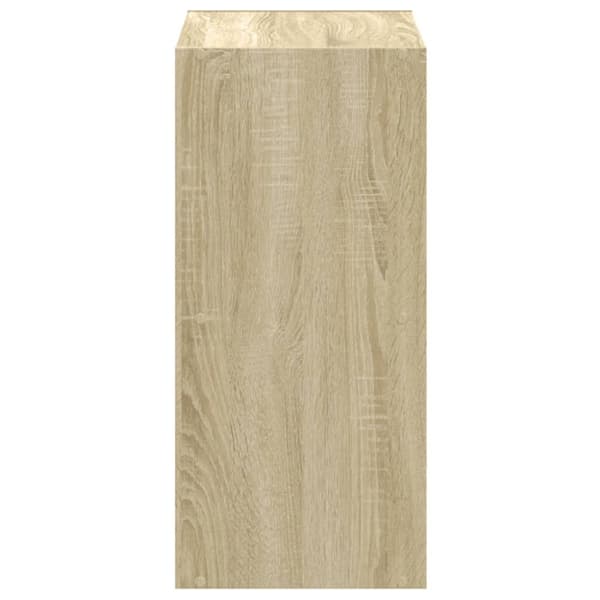 skab 68,5x32x68,5 cm konstrueret træ sonoma-eg
