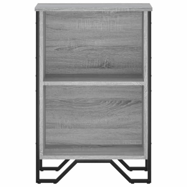 Kirjahylly harmaa Sonoma 50x31x74,5 cm tekninen puu