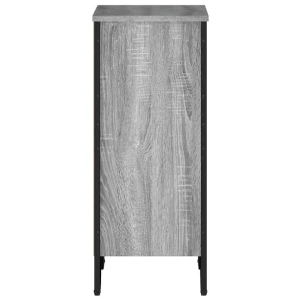 Kirjahylly harmaa Sonoma 50x31x74,5 cm tekninen puu