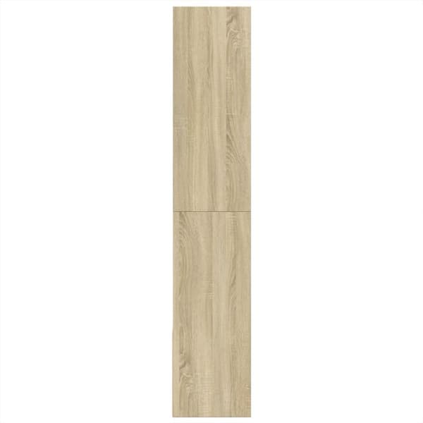 bogreol 100x36x189 cm konstrueret træ sonoma-eg